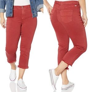 Lucky Brand Plus Jeans with frayed hem
